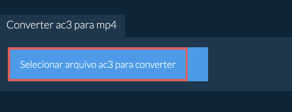 Converter ac3 para mp4