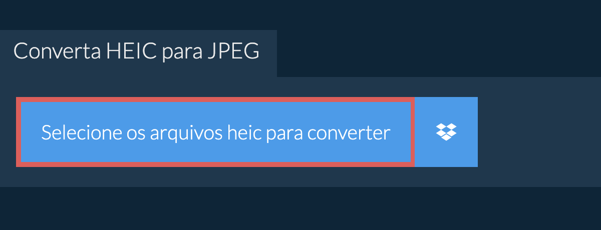 Converta heic para jpeg