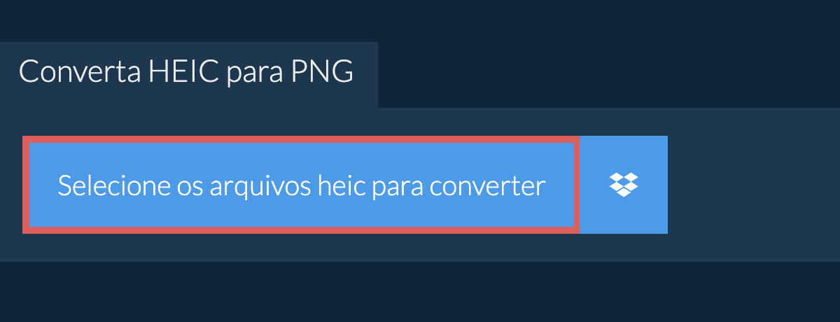 Converta heic para png