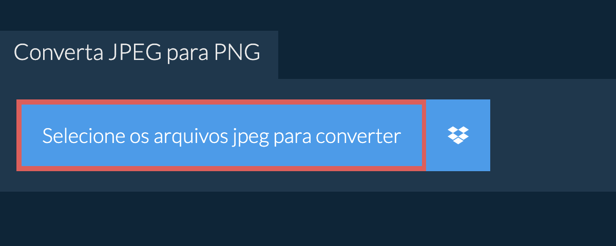 Converta jpeg para png