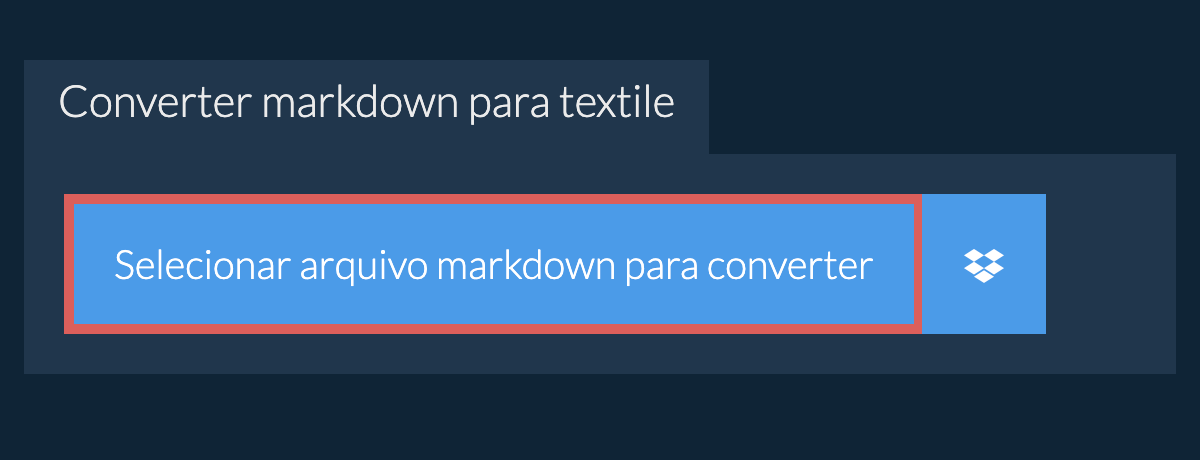 Converter markdown para textile