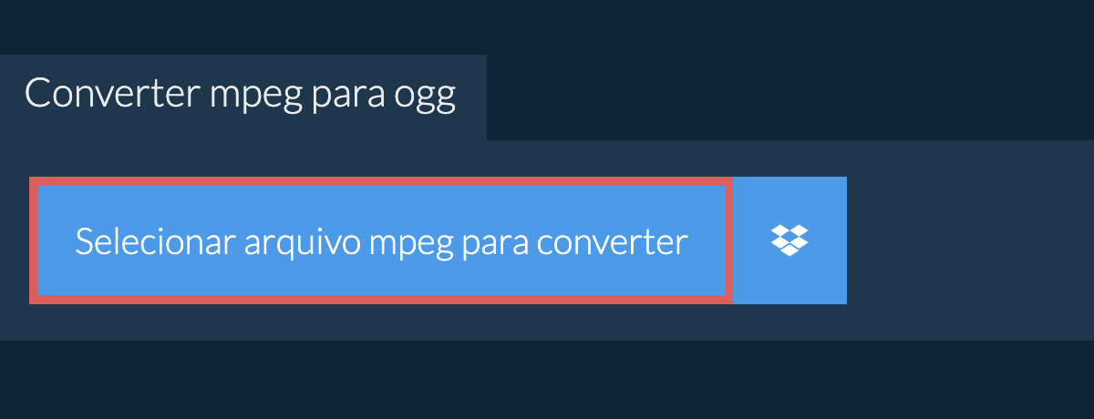 Converter mpeg para ogg