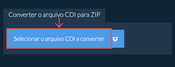 Converter o arquivo CDI para ZIP