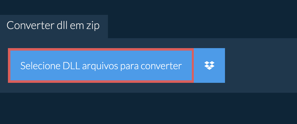 Converter o arquivo zip para dll