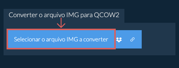 Converter o arquivo IMG para QCOW2