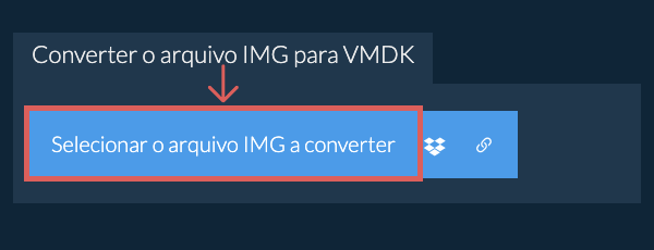 Converter o arquivo IMG para VMDK