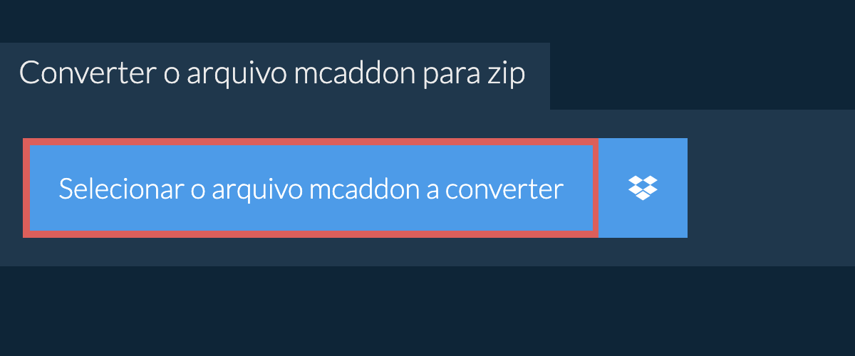 Converter o arquivo mcaddon para zip