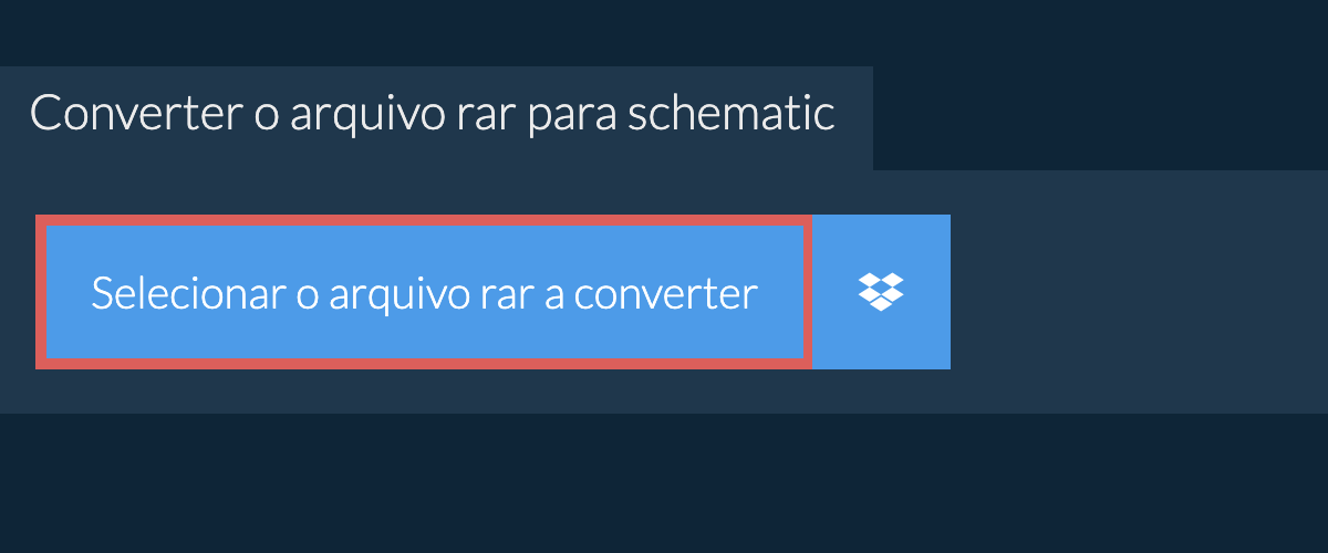 Converter o arquivo rar para schematic