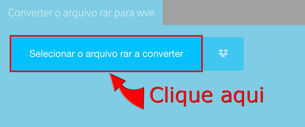 Converter o arquivo rar para wve