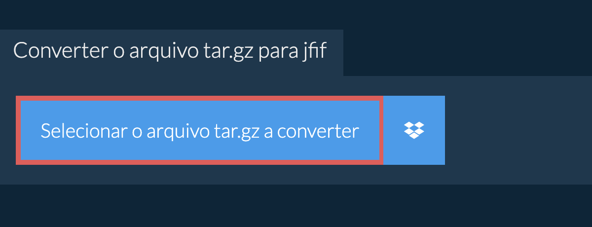 Converter o arquivo tar.gz para jfif