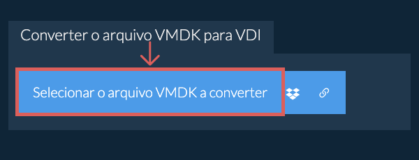 Converter o arquivo VMDK para VDI