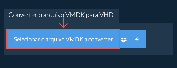 Converter o arquivo VMDK para VHD