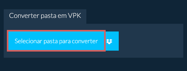 Converter pasta em VPK
