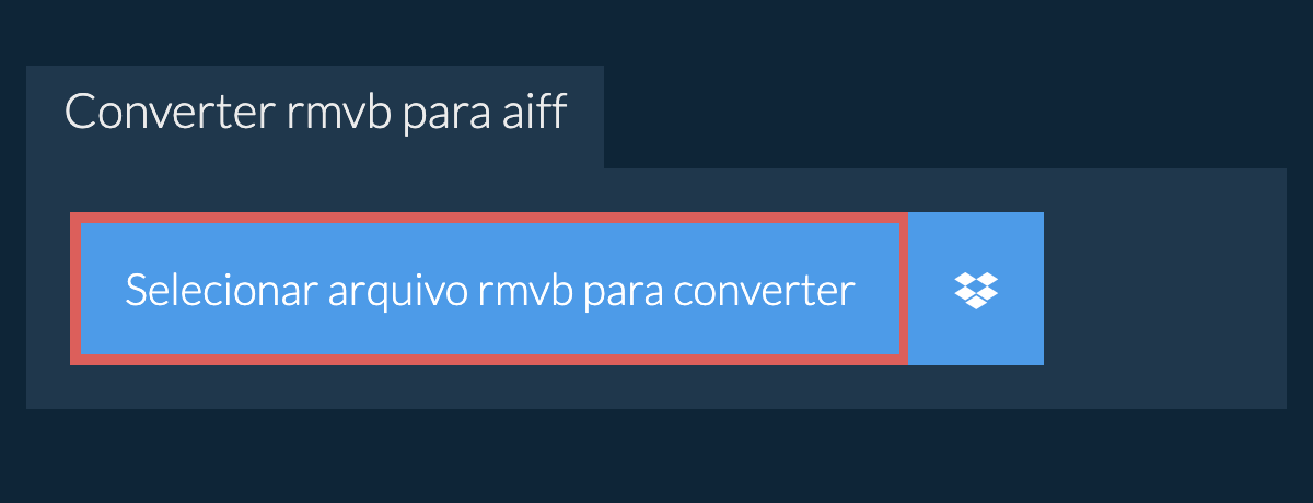 Converter rmvb para aiff