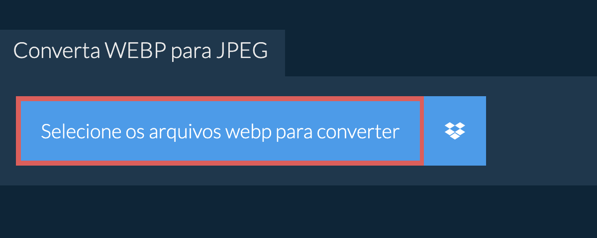 Converta webp para jpeg