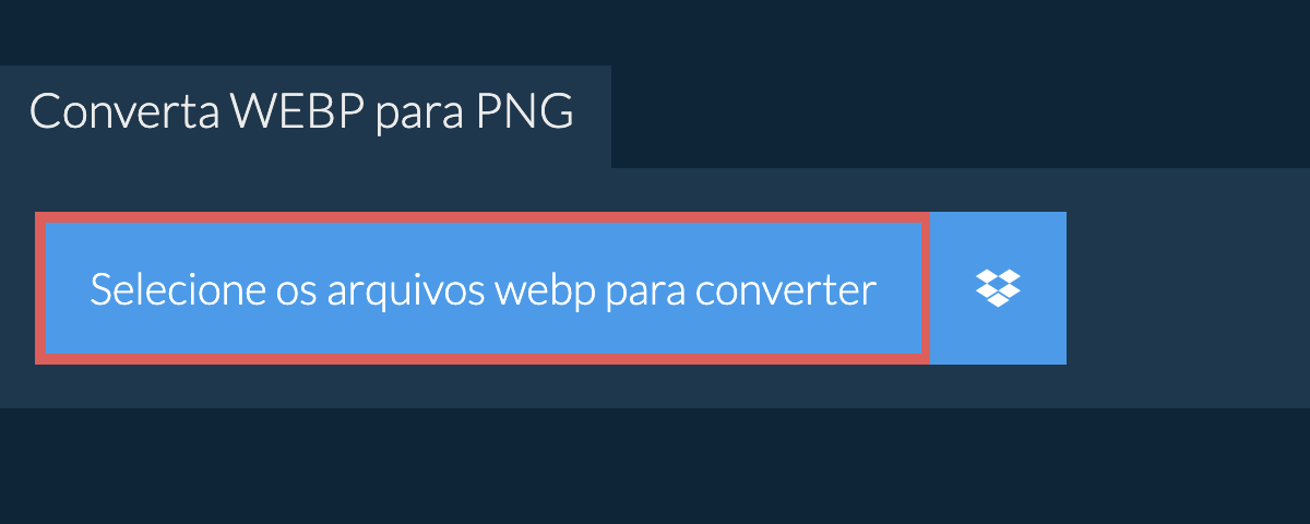 Converta webp para png