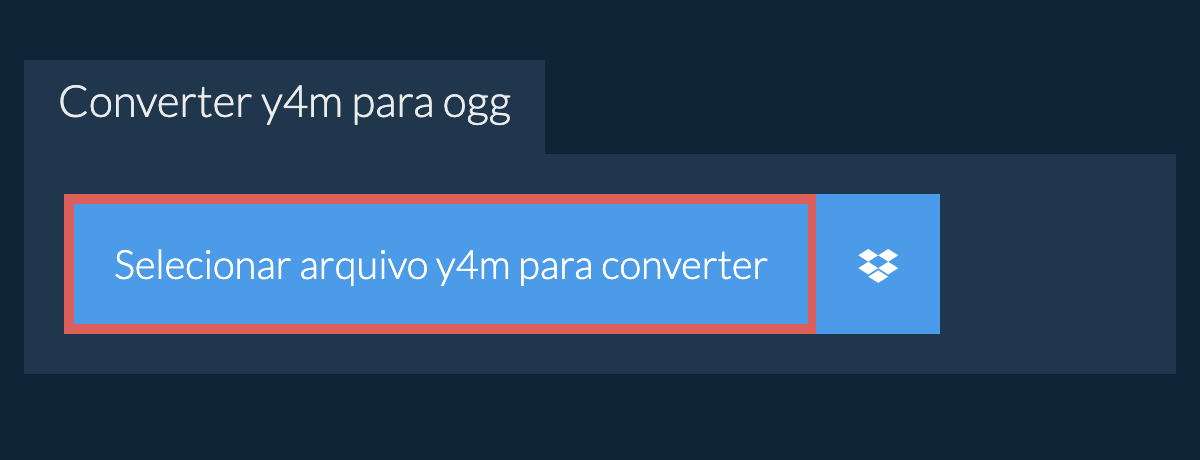Converter y4m para ogg