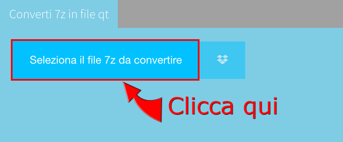 Converti 7z in qt