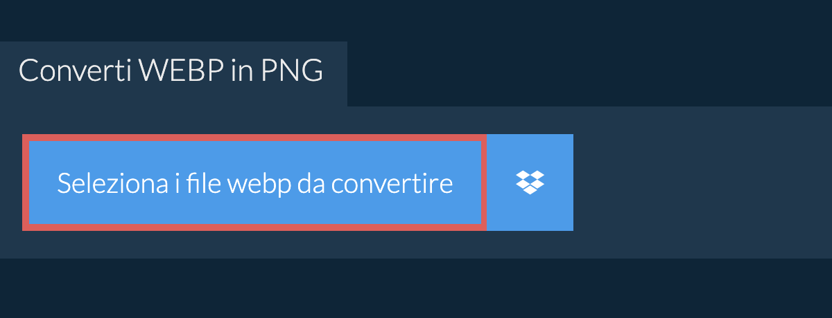 Converti webp in png