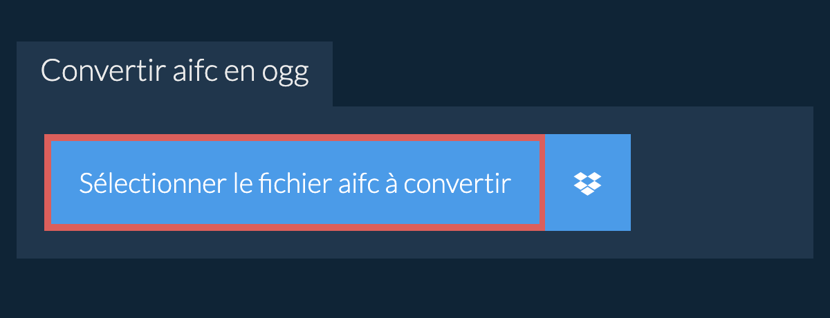 Convertir aifc en ogg