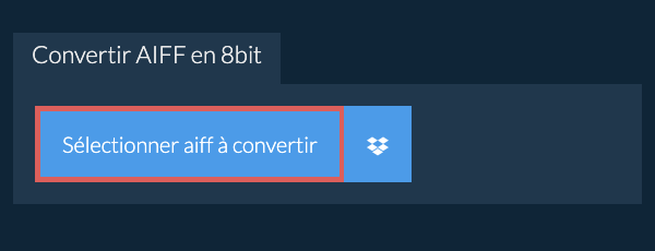 Sélectionner aiff à convertir