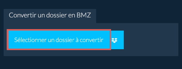 Convertir un dossier en BMZ
