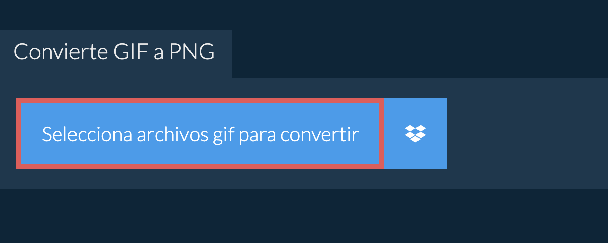 Convierte gif a png