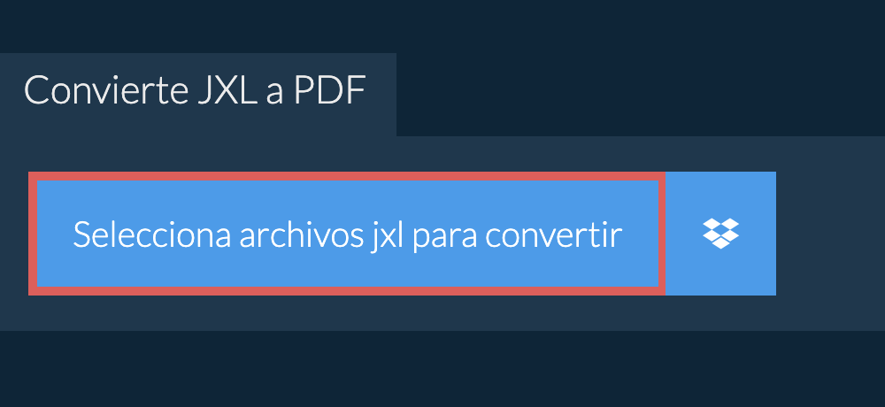 Convierte jxl a pdf