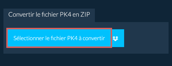 Convertir le fichier PK4 en ZIP