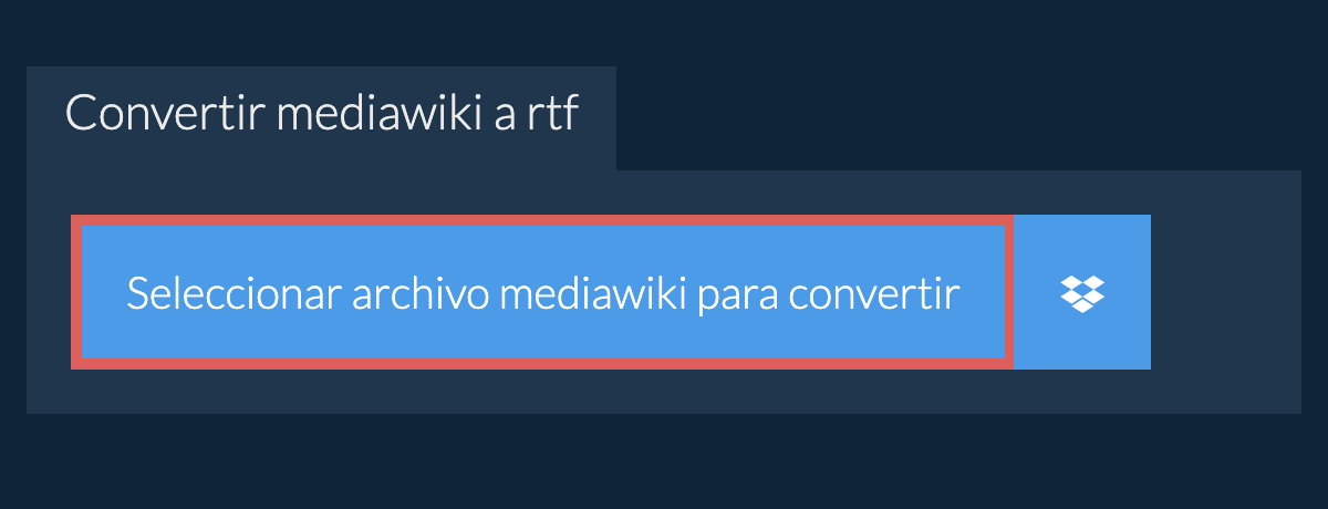 Convertir mediawiki a rtf