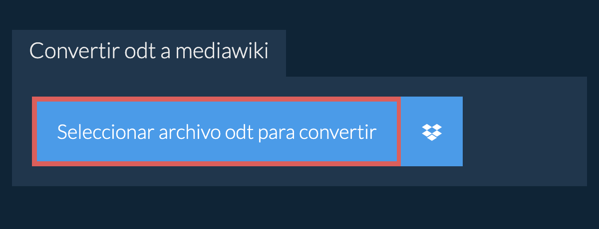 Convertir odt a mediawiki
