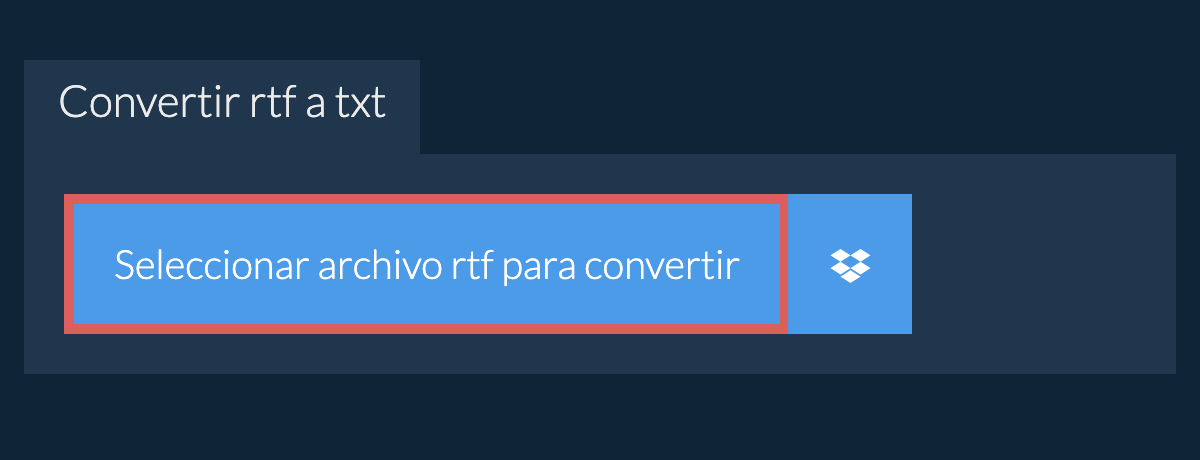 Convertir rtf a txt