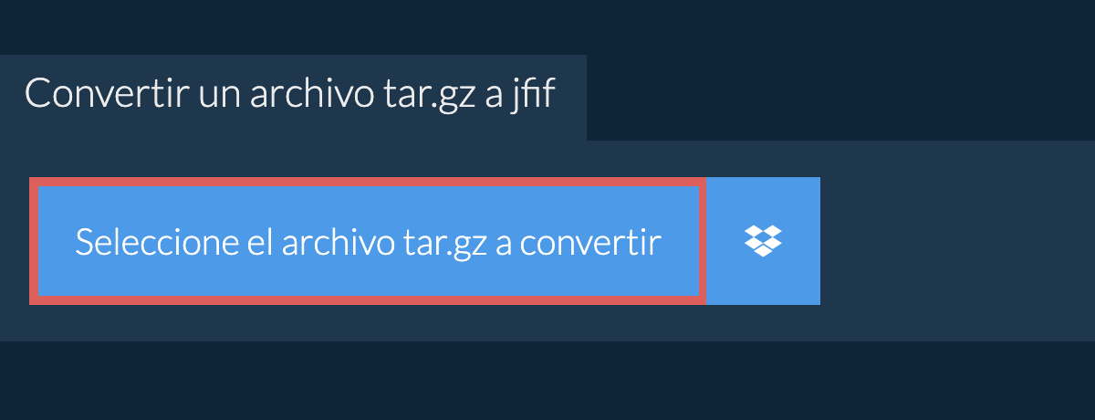Convertir un archivo tar.gz a jfif