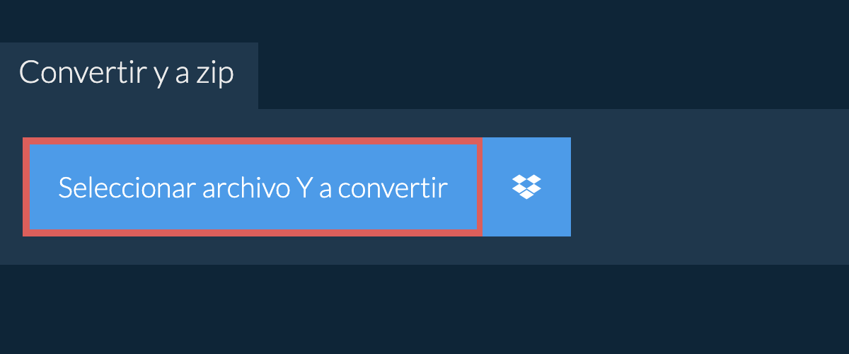 Convertir y a zip