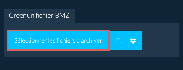 1. Créer un fichier BMZ