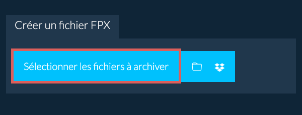 1. Créer un fichier FPX