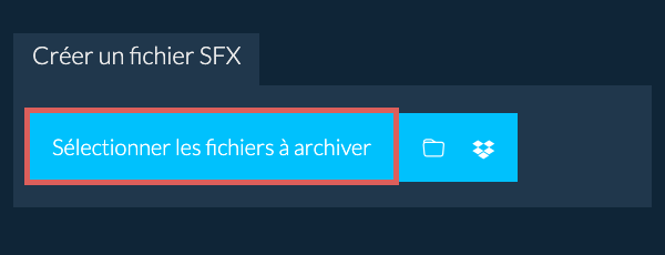 Créer un fichier SFX