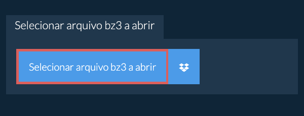 Selecionar arquivo bz3 a abrir