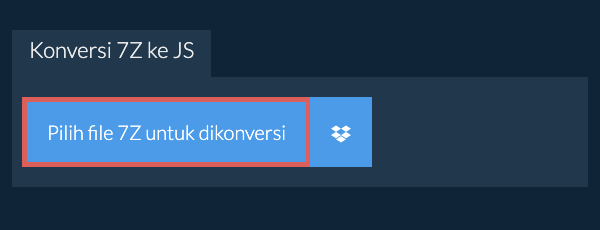 Konversi 7Z ke JS