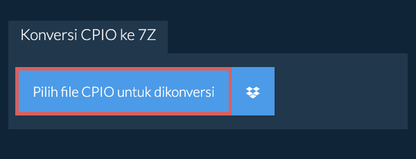 Konversi CPIO ke 7Z