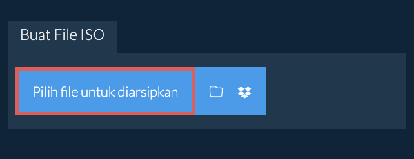 Buat File ISO