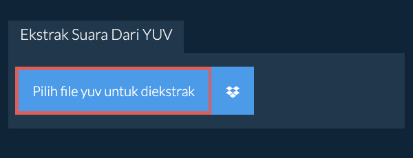 Ekstrak Suara Dari yuv