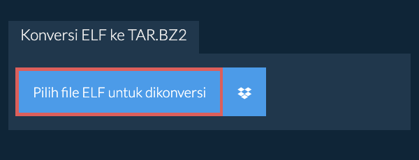 Konversi ELF ke TAR.BZ2