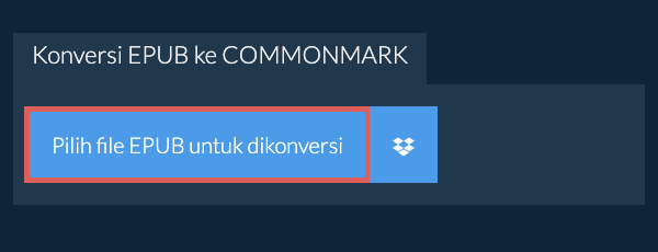 Konversi EPUB ke COMMONMARK