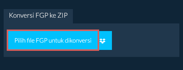 Konversi FGP ke ZIP