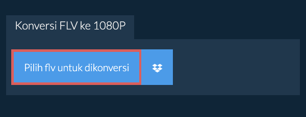 Konversi flv ke 1080p