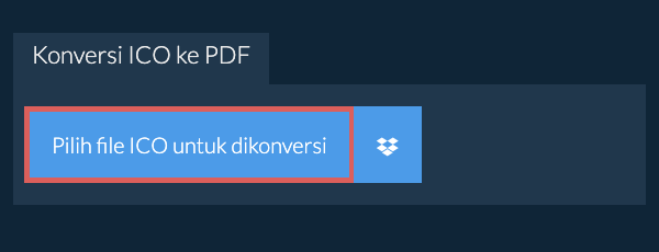 Konversi ICO ke PDF