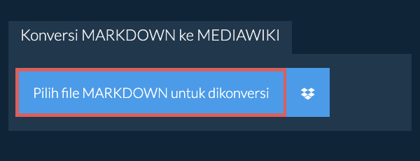 Konversi MARKDOWN ke MEDIAWIKI
