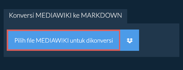 Konversi MEDIAWIKI ke MARKDOWN