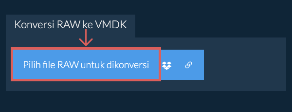 Konversi RAW ke VMDK